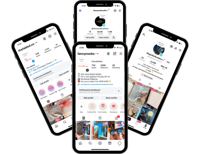 <h2>🧚 <em>Over 1 Billion views on TikTok & Instagram Reels. </em></h2><h2><em>Join the community that’s falling in love with our products.</em></h2><h4>⭐⭐⭐⭐⭐<br/></h4><p>🔥 As seen in videos by @<span style="text-decoration:underline">fancynooks @thefabled.co</span> @<span style="text-decoration:underline">gondartbynumbers</span> @<span style="text-decoration:underline">magicbynumbersus</span> and many more<br/></p>