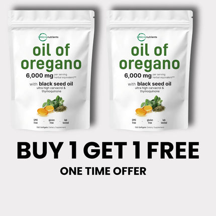 [ONE TIME OFFER] BUY 1 GET 1 FREE Oregano Oil with Black Seed Oil