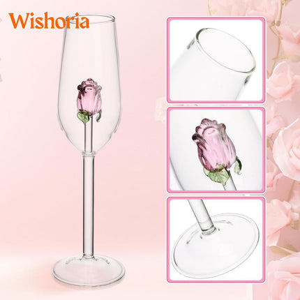 Crystal Rose Glass