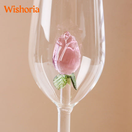 Crystal Rose Glass