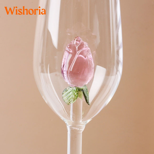 Crystal Rose Glass