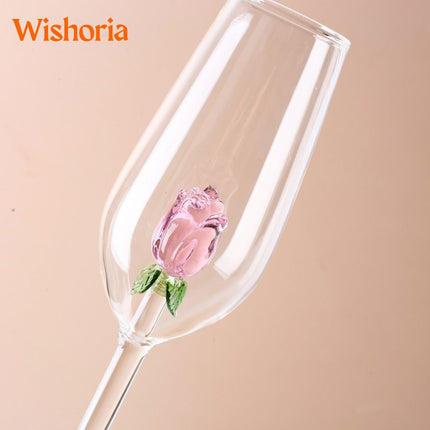 Crystal Rose Glass