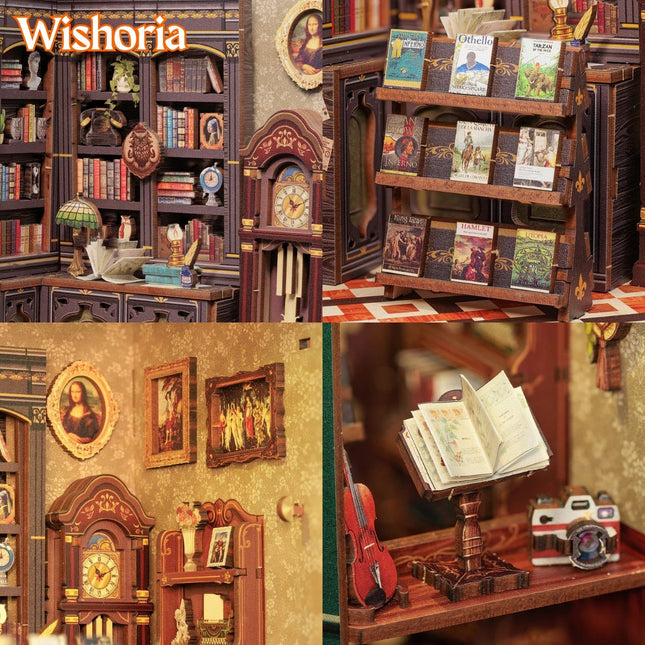 FancyNooks™ Owl Bookstore